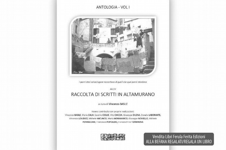Antologia di scritti in altamurano, presentazione del primo volume - Altamura