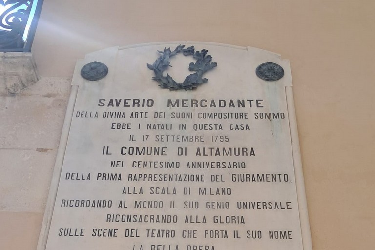 Mercadante: una giornata omaggio per 230 anni dalla nascita - Altamura