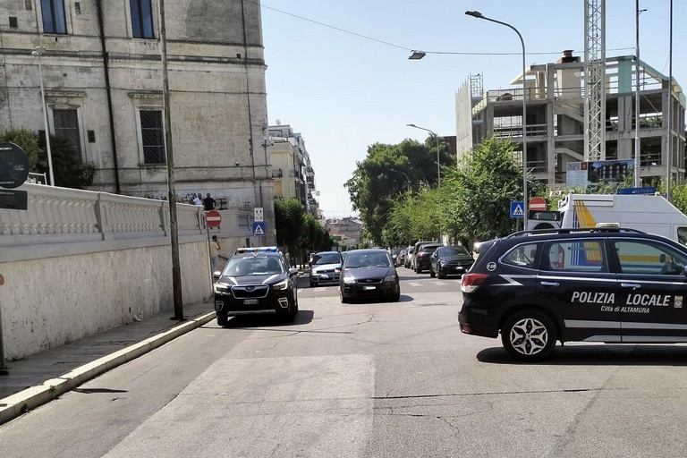 In vigore senso unico in un tratto di via Matera - Altamura
