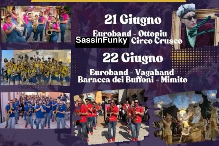 Un festival di artisti di strada e street band - Altamura