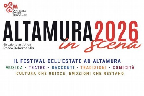 Immagine del post 22957 - Altamura Altamura in scena 2026: 15 spettacoli gratuiti tra musica, teatro e comicità - Altamura