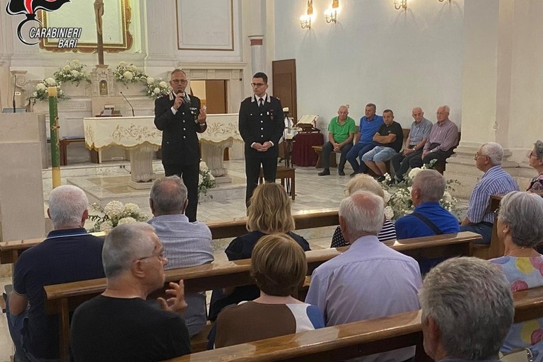 Truffe agli anziani: incontri dei Carabinieri nelle parrocchie - Altamura