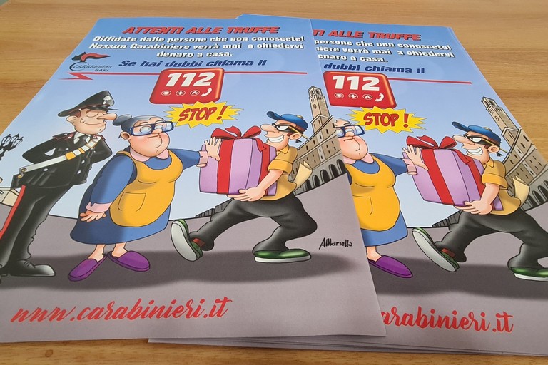 Immagine del post 932 - Altamura Truffe contro gli anziani, i Carabinieri fanno prevenzione - Altamura