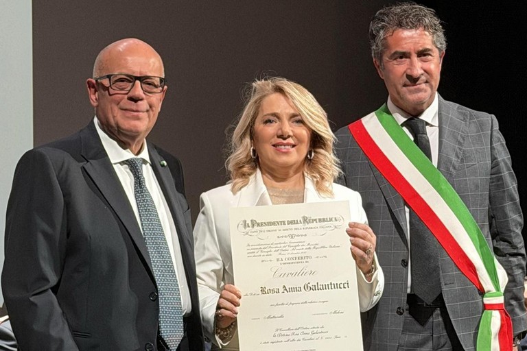 Immagine del post 21062 - Altamura All'imprenditrice Rosanna Galantucci il titolo di cavaliere - Altamura