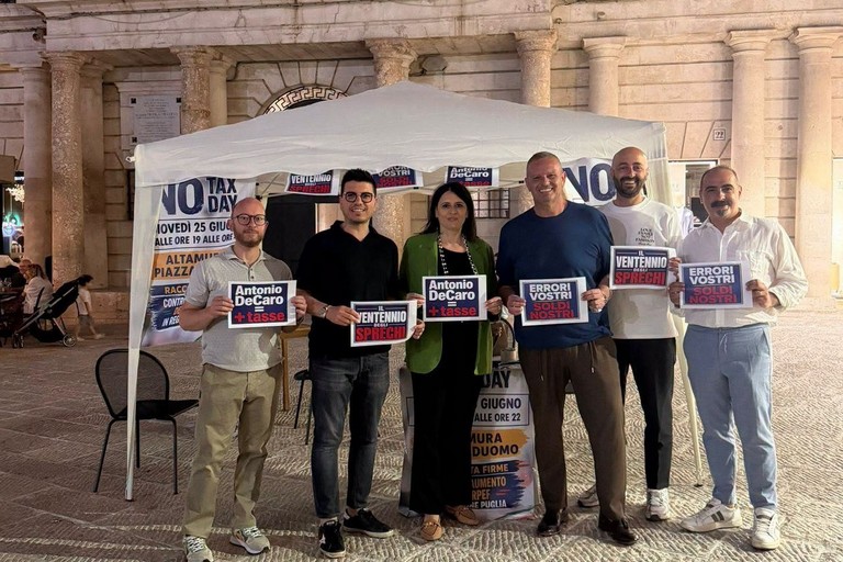 Immagine del post 22195 - Altamura Raccolta firme contro l'aumento dell'Irpef regionale - Altamura