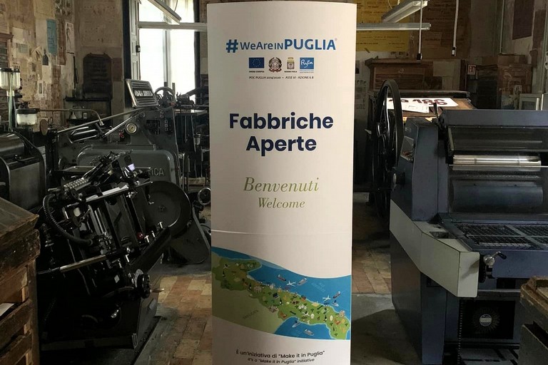 Immagine del post 220 - Altamura Antica Tipografia Portoghese e Museo del pane Vito Forte scelti per "Fabbriche aperte" - Altamura