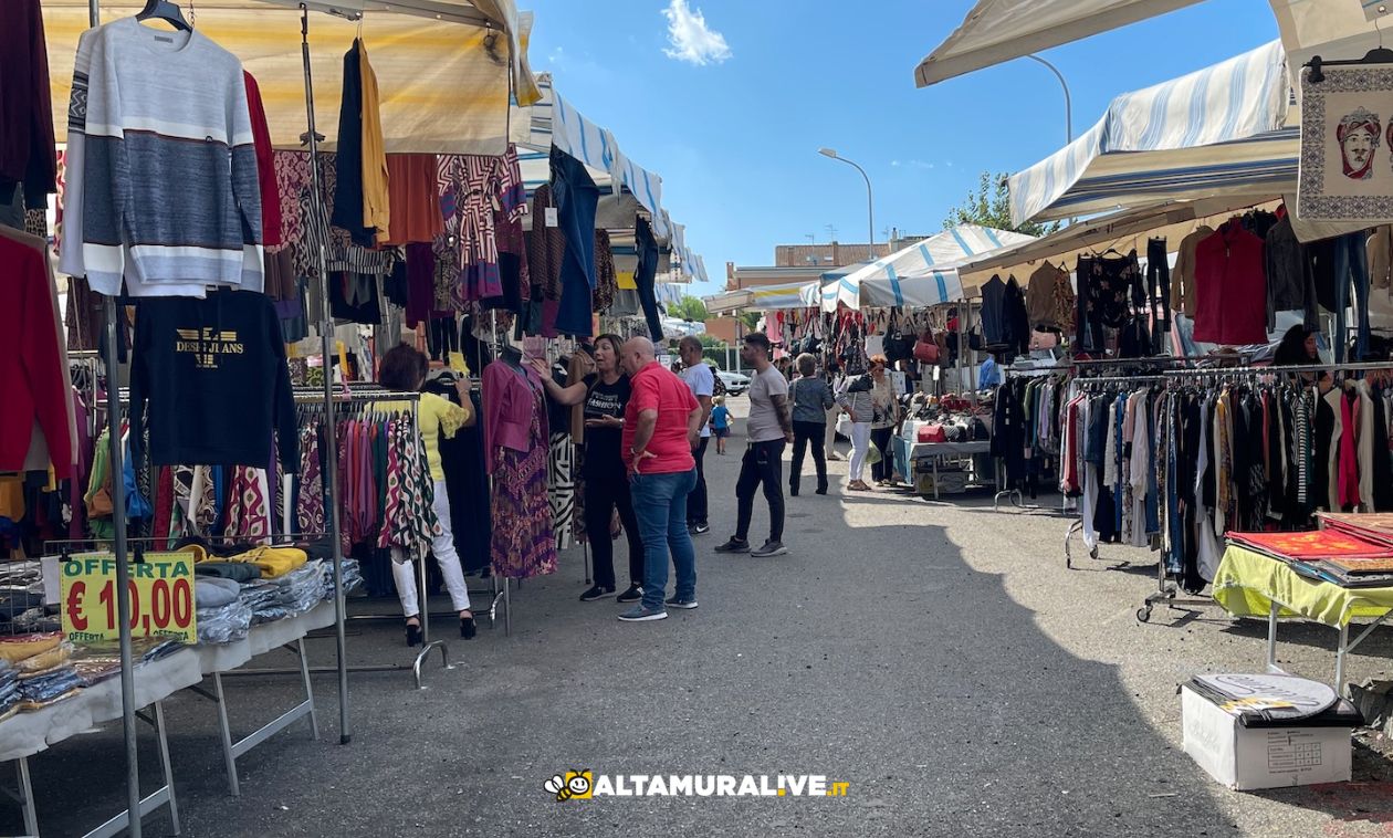 Mercato di Altamura, l’11 febbraio incontro decisivo tra Comune e commercianti per definire i posteggi - Altamura