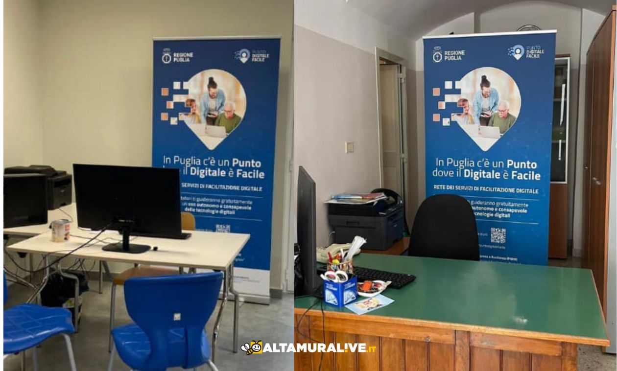 Immagine del post 1515 - Altamura Due risorse gratuite per aiutare i cittadini altamurani. Scopriamo i punti di facilitazione digitale - Altamura