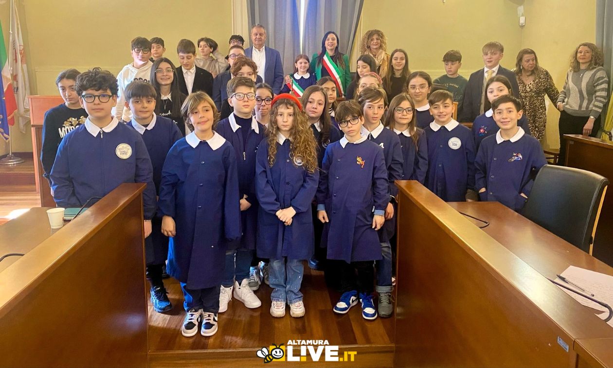 Altamura dà voce ai giovani: insediato il nuovo Consiglio comunale delle ragazze e dei ragazzi - Altamura
