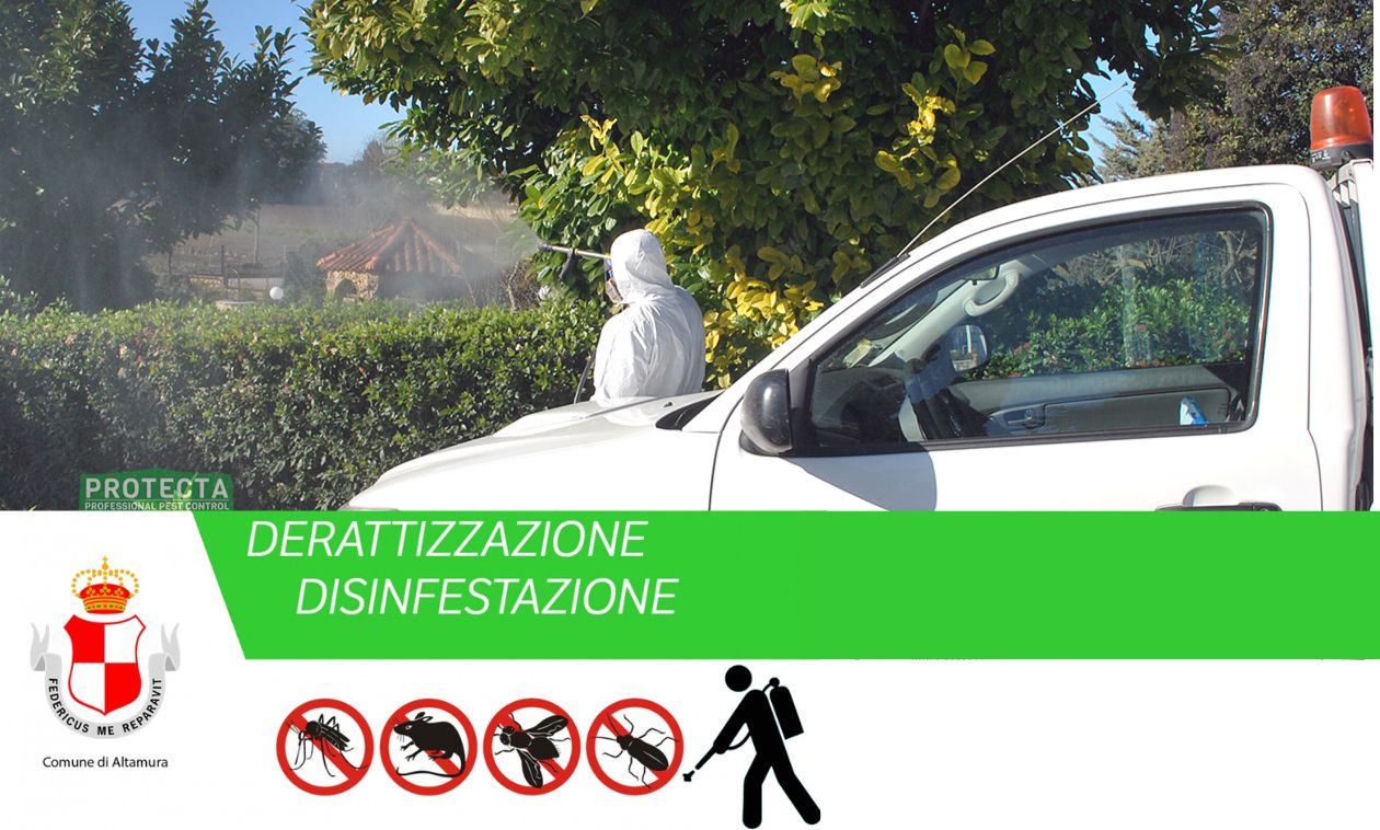 Immagine del post 6846 - Altamura Altamura, disinfestazione e derattizzazione a maggio 2025: tutti gli interventi - Altamura