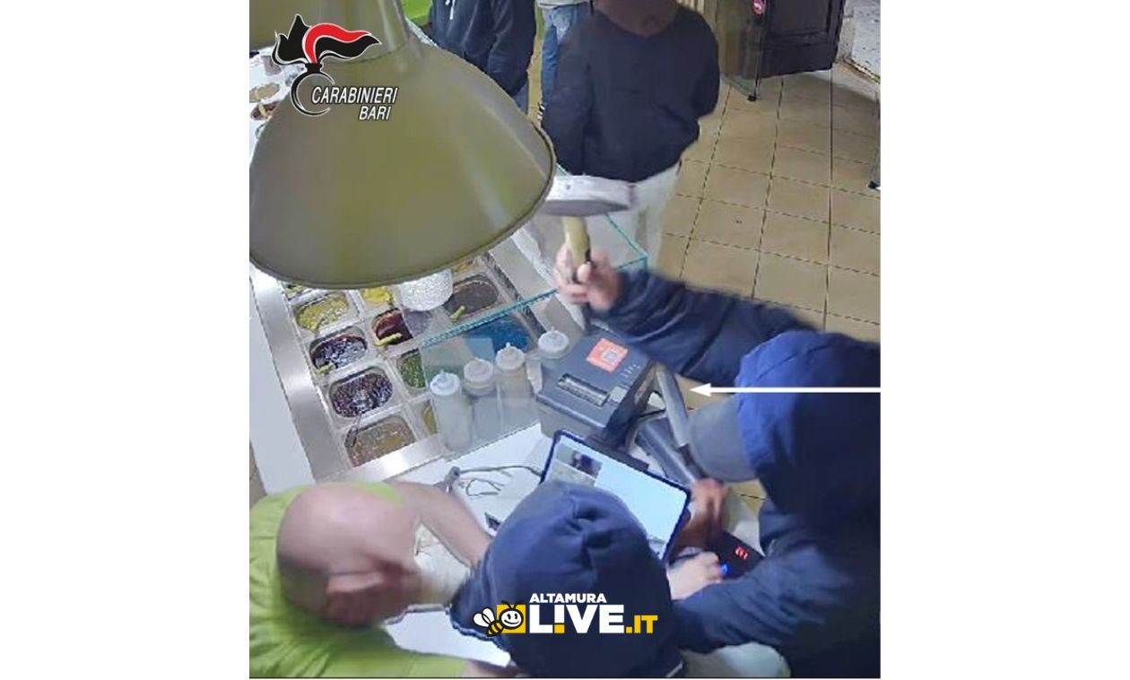 Immagine del post 8306 - Altamura Arrestati i 2 rapinatori della yogurteria dai Carabinieri di Altamura - Altamura