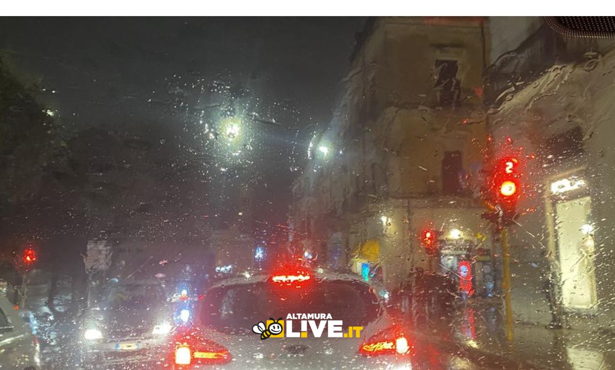 Immagine del post 17129 - Altamura Ancora maltempo ad Altamura: temporali da mezzanotte e domani, 13 febbraio 2026 - Altamura