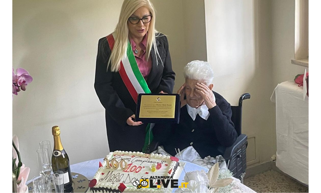 Immagine del post 7156 - Altamura L’altamurana Maria Donata Chierico festeggia 100 anni - Altamura