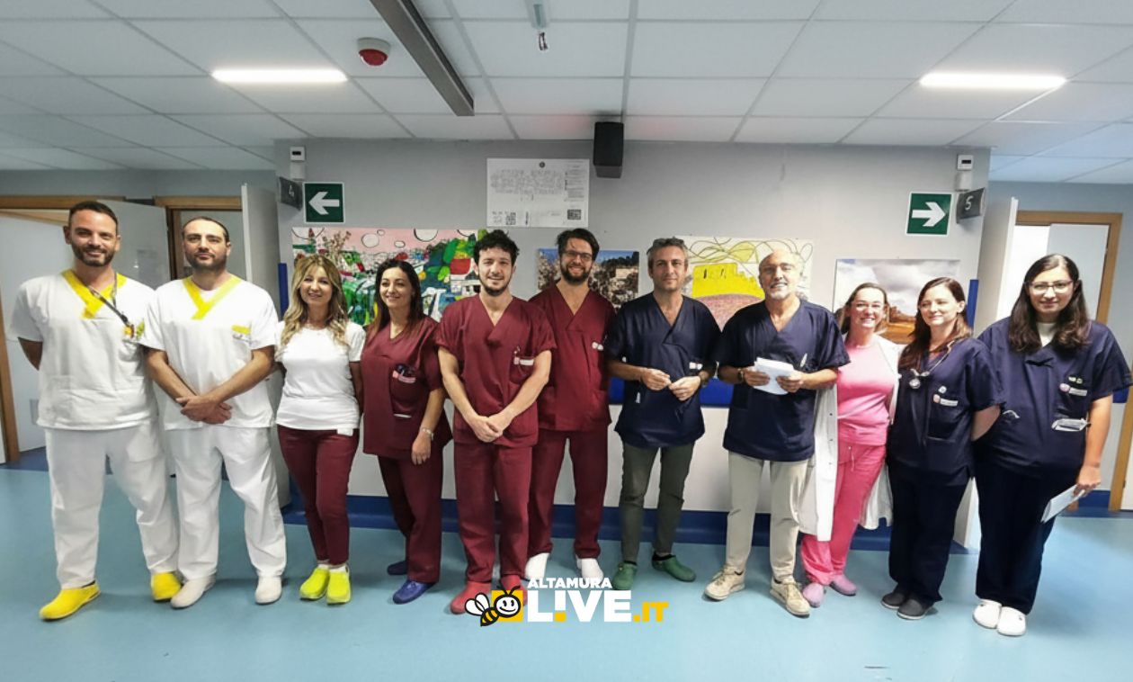 Immagine del post 13841 - Altamura Nuovo protocollo anti-ictus. Anche al Perinei di Altamura percorsi più veloci grazie alla rete tra 118 e Stroke Unit - Altamura