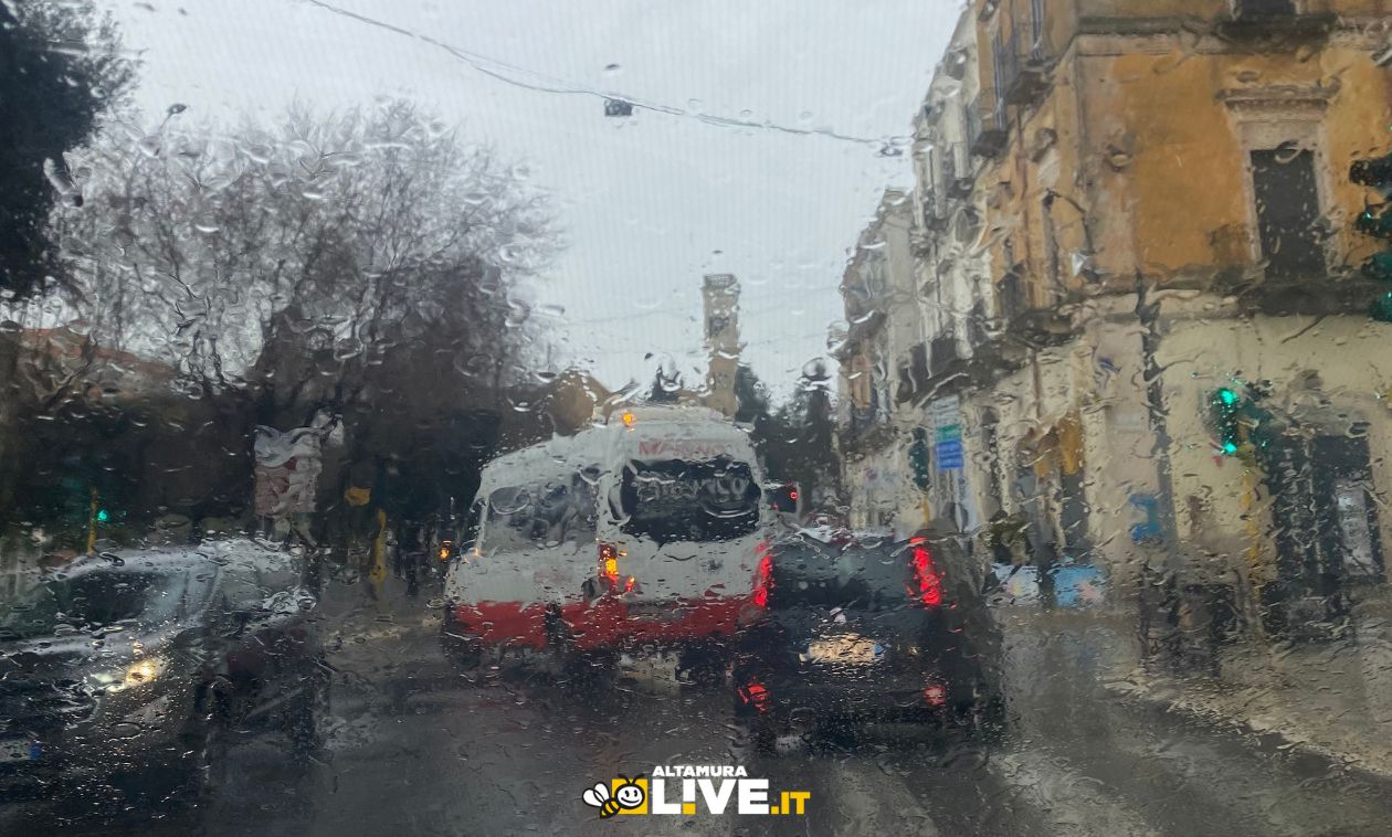 Previsti temporali ad Altamura il 15 e il 16 maggio. Attenzione nei punti a rischio allagamento - Altamura