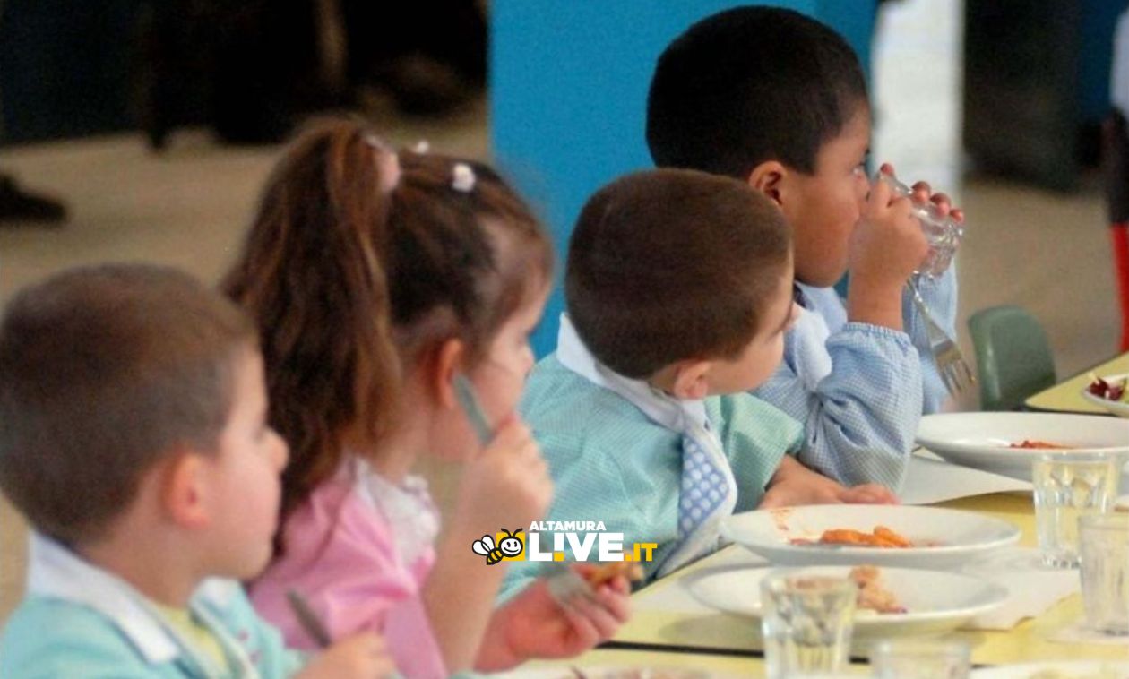 Mense scolastiche: media di 662 euro all’anno a bambino in Puglia. 1 genitore su 4 lamenta scarsa qualità - Altamura
