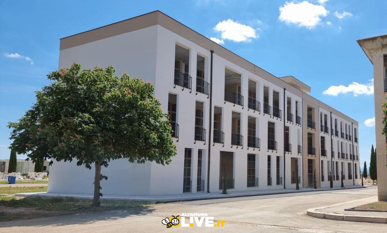 Immagine del post 7477 - Altamura Completati i lavori per 1248 nuovi loculi al Cimitero di Altamura: investimento da un milione di euro - Altamura