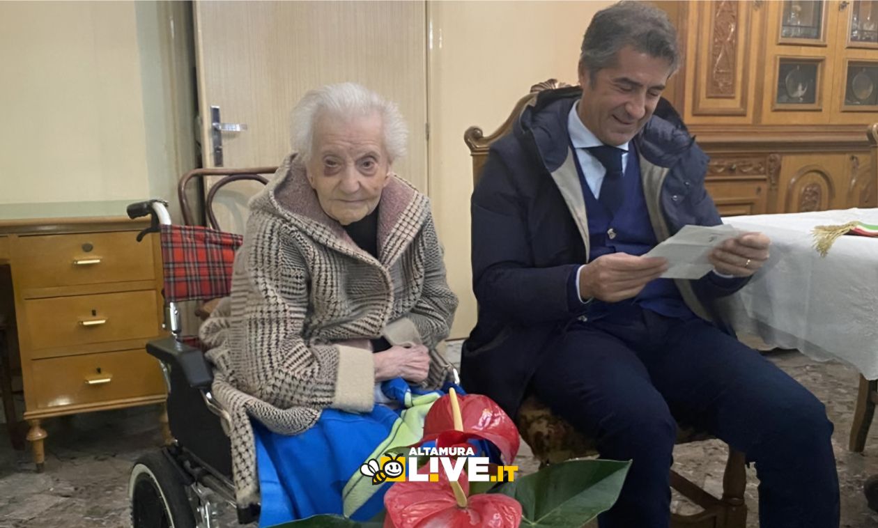 Ci lascia Antonietta Centoducati, la nonna di Altamura: si spegne a 108 anni la più longeva della città - Altamura
