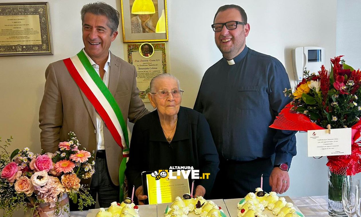 L’altamurana Annunziata Colonna compie 100 anni - Altamura