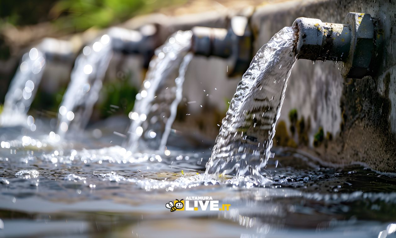 Immagine del post 12972 - Altamura Crisi idrica: da lunedì 20 ottobre ridotta la pressione per risparmiare acqua anche ad Altamura - Altamura
