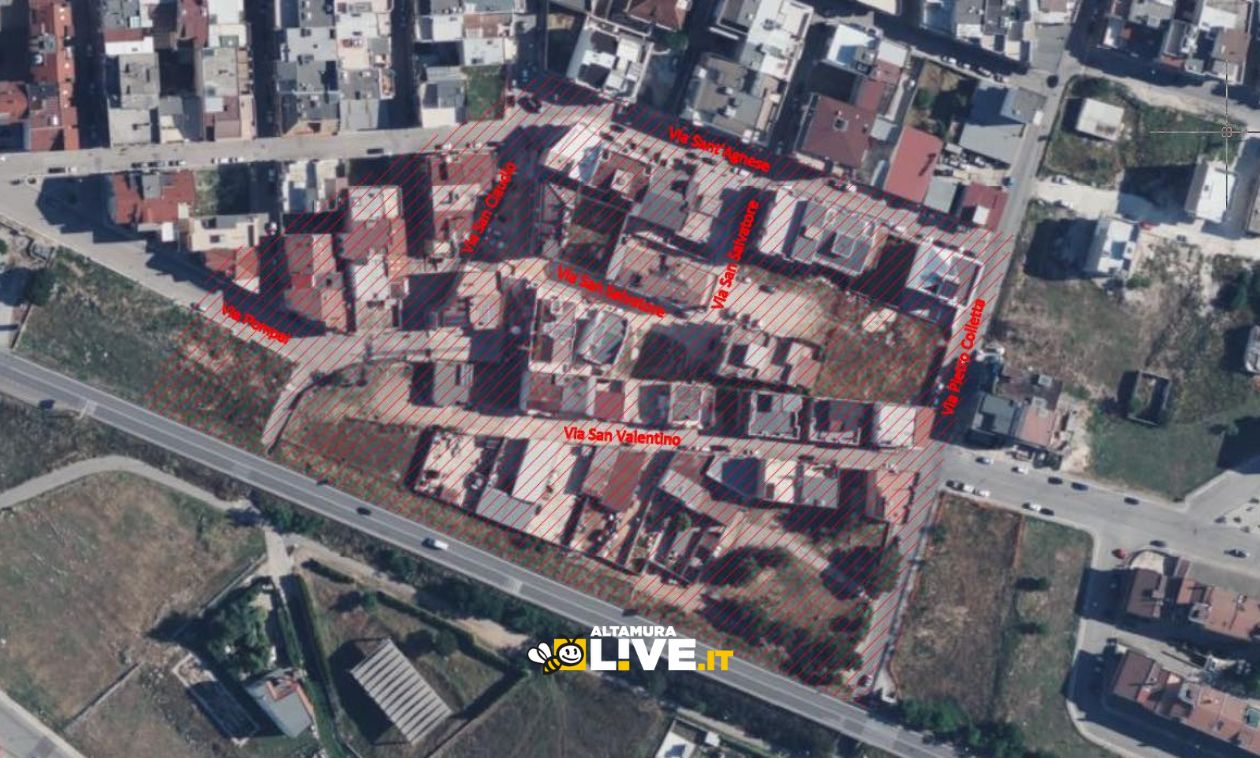 Lavori in via Pompei e vie limitrofe, al via la gara per la sistemazione stradale e la fogna bianca - Altamura