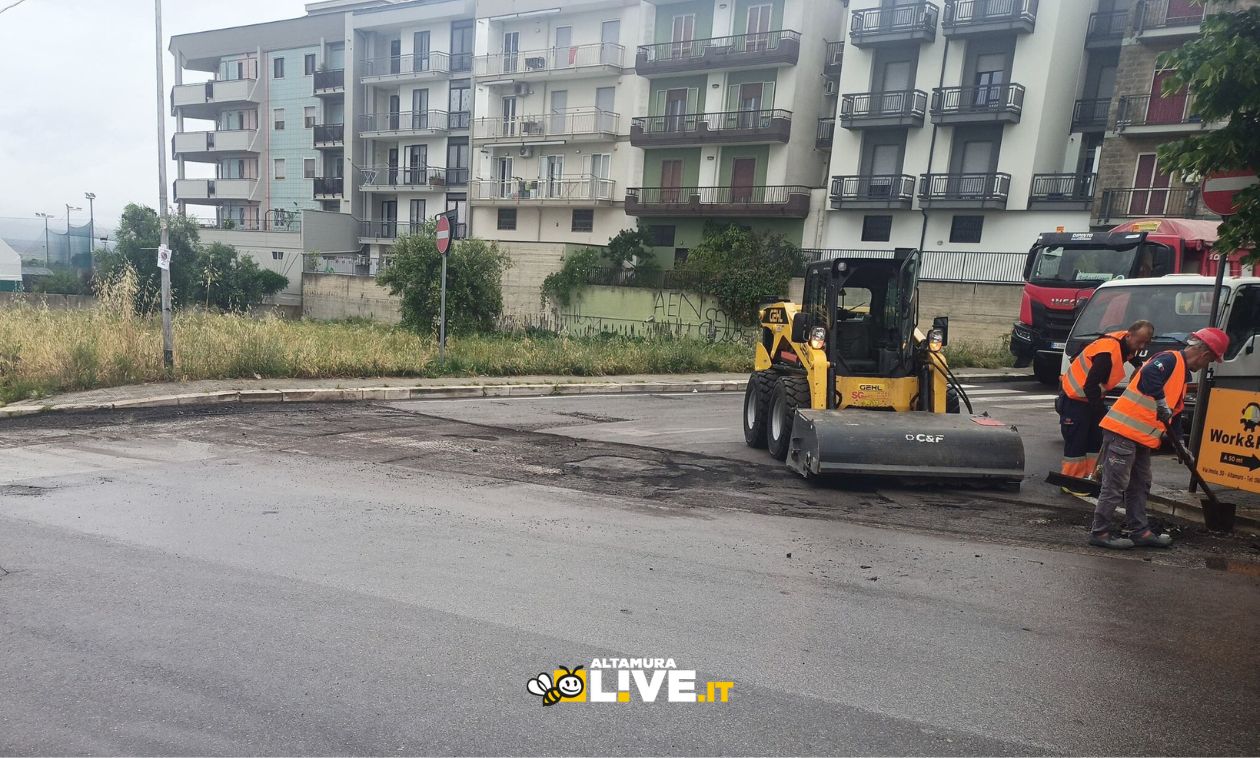 Immagine del post 7831 - Altamura Altamura, lavori a strade e marciapiedi: cantieri aperti in città. Le vie interessate - Altamura