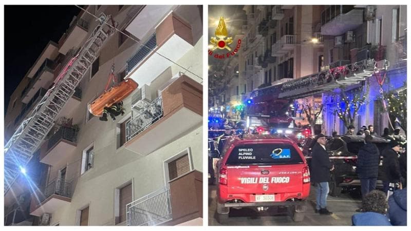 Immagine del post 1189 - Bari Bari, barella con bimbo appena dimesso da ospedale entra da balcone al quinto piano: usata autoscala - Bari