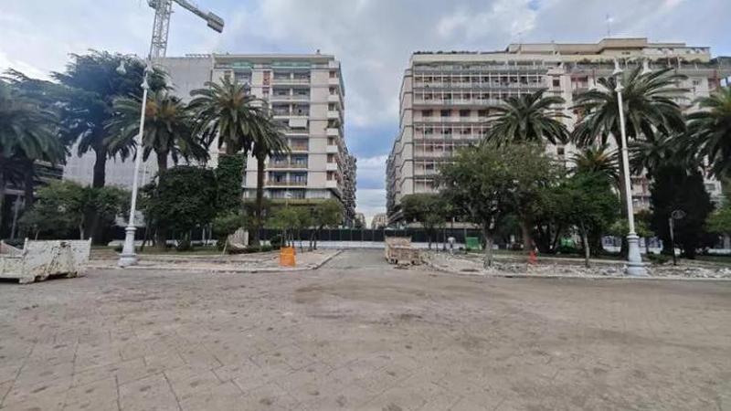 In Piazza Moro un corridoio pedonale per recuperare le basole: collegherà via Sparano e stazione - Bari