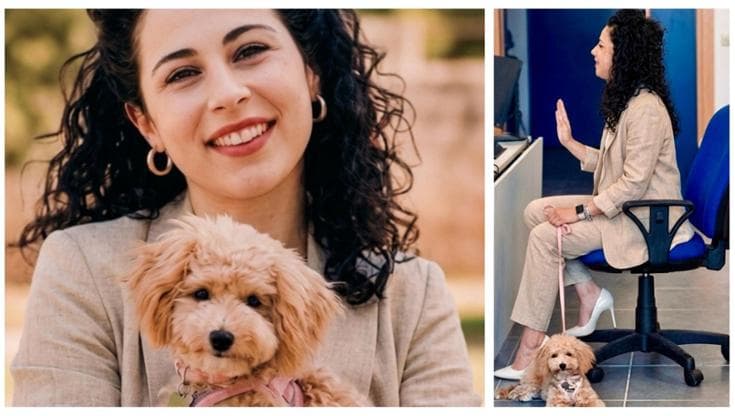 “Gli esami all’Università sostenuti con la cagnolina Nala al mio fianco: ormai siamo in simbiosi” - Bari