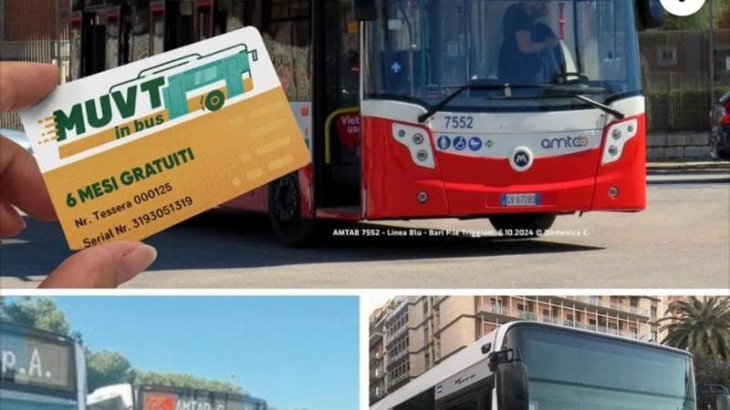 “Sei mesi di bus gratis a Bari", ma è un truffa. L’Amtab avverte: "Attenzione ai canali social" - Bari