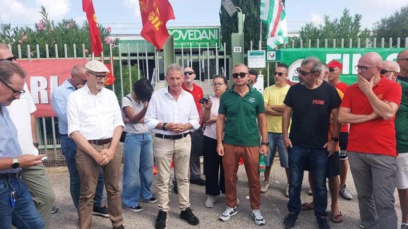 Brovedani, il Mimit rassicura: “Lo stabilimento non chiuderà, nessun licenziamento per gli operai” - Bari