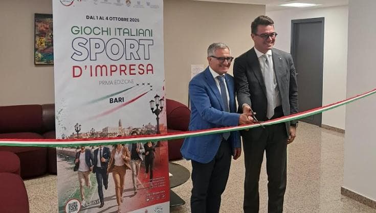 Immagine del post 25589 - Bari Al via a Bari i primi Giochi italiani dello Sport d’impresa con 450 atleti - Bari