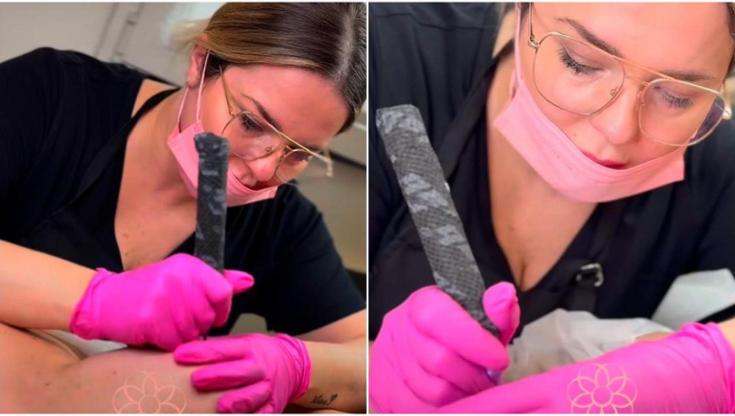 Immagine del post 7982 - Bari “Creo tatuaggi per le donne che hanno un tumore al seno, è il mio modo per dire grazie alla vita” - Bari