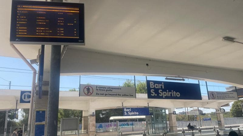Immagine del post 11254 - Bari Treni, ancora disagi per i pendolari: sospesa linea tra Bari e Pescara e ritardi fino a 90 minuti - Bari