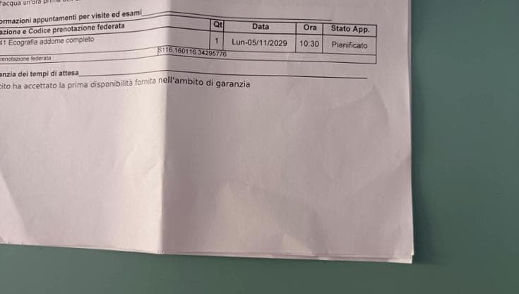 “L’ecografia? Nel 2029”: il tempo di attesa per una paziente con tumore a Lecce - Bari