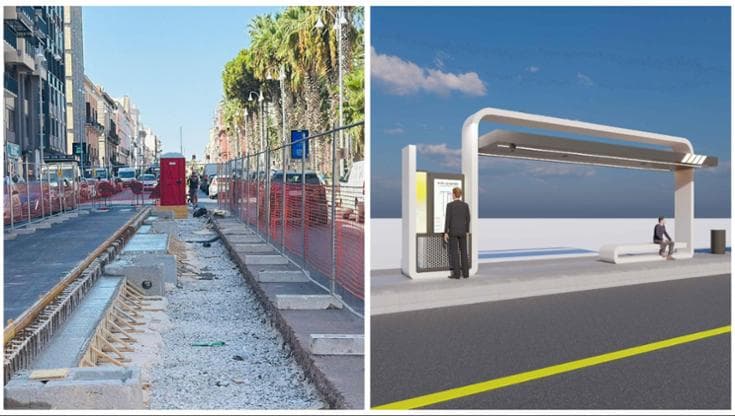 Rivoluzione Brt a Bari, corso Vittorio Emanuele cambia e i parcheggi auto traslocano in via Piccinni - Bari
