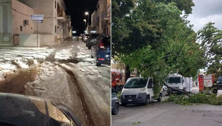 Immagine del post 12319 - Bari Maltempo sulla Puglia, trombe d’aria e nubifragi: chiusi giardini e cimiteri. Un morto a Ostuni - Bari
