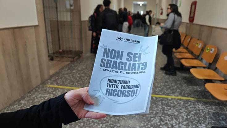 Immagine del post 14564 - Bari Semestre filtro, ansia per i risultati della prima prova. Gli studenti: "A Bari passa solo il 15%" - Bari