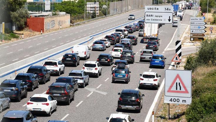 Traffico da bollino rosso in Puglia per il primo fine settimana di luglio: stop ai cantieri - Bari