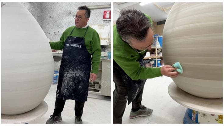 A Grottaglie il pumo più grande al mondo: l’opera di Giuseppe Rosa: “Omaggio a un simbolo di Puglia” - Bari