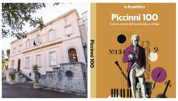 Immagine del post 14619 - Bari Formidabili 100 anni del Conservatorio Piccinni: “Una storia per sempre”. Sabato libro di Repubblica - Bari