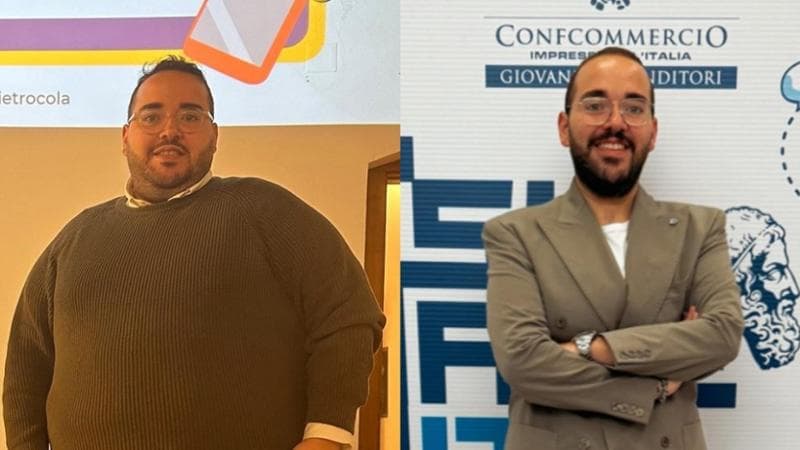 Immagine del post 17911 - Bari “Ho perso 90 chili in due anni”, la rinascita del food influencer Andrea Pietrocola - Bari