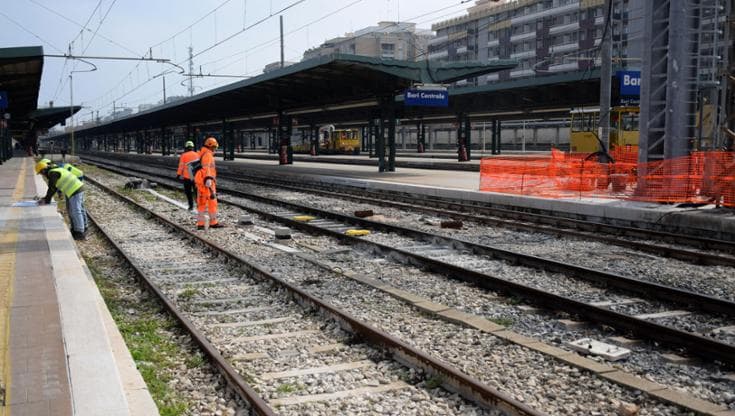 Immagine del post 17913 - Bari Bari, la stazione centrale: chiusa 4 giorni per il raddoppio della Bari-Taranto. La mappa dei disagi - Bari