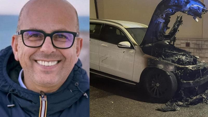 Immagine del post 20104 - Bari Incendiata nella notte l'auto del sindaco di Villa Castelli, Giovanni Barletta. ''Non mi fermerò'' - Bari