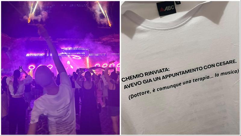 Immagine del post 9286 - Bari Rinvia la chemio per andare al concerto di Cremonini: “La musica è comunque una terapia” - Bari