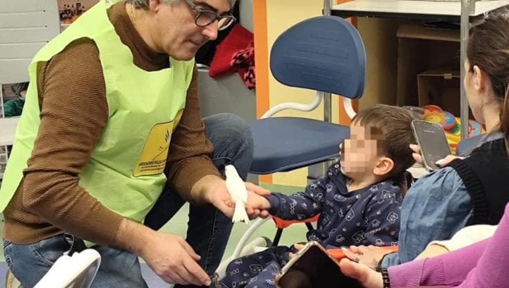 Immagine del post 15642 - Bari “Porto i miei canarini negli ospedali, amo i sorrisi dei bambini ricoverati quando giocano con loro” - Bari