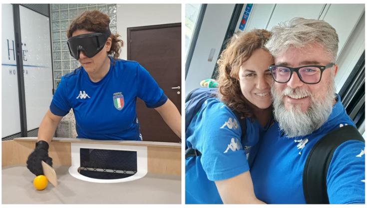 Immagine del post 8127 - Bari “Io, cieca, allenata dal mio compagno di nuovo in gara ai mondiali di showdown. Lo sport ci unisce” - Bari