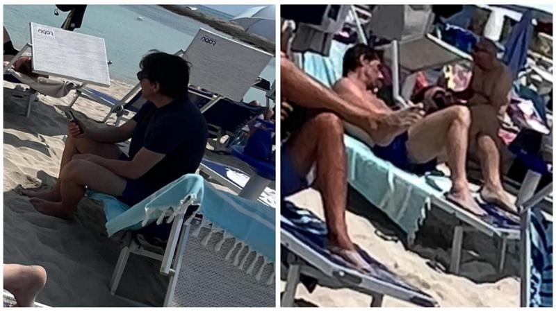 Antonio Conte al mare in Salento. Dopo lo scudetto col Napoli meritato relax sulle spiagge di casa - Bari