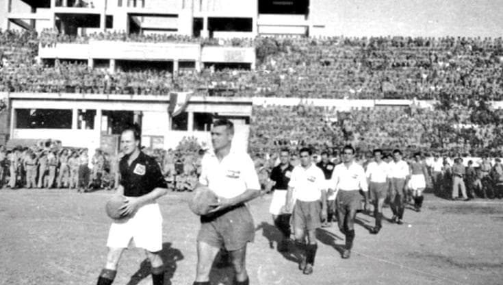 Immagine del post 13548 - Bari Bari 1944, in 50mila al “della Vittoria” per Inghilterra-Hajduk 7-2: la partita ha fatto la storia - Bari