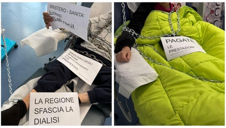 Immagine del post 14704 - Bari Centro dialisi a rischio, a Policoro i pazienti si incatenano al letto: “Vogliono ammazzarci tutti” - Bari